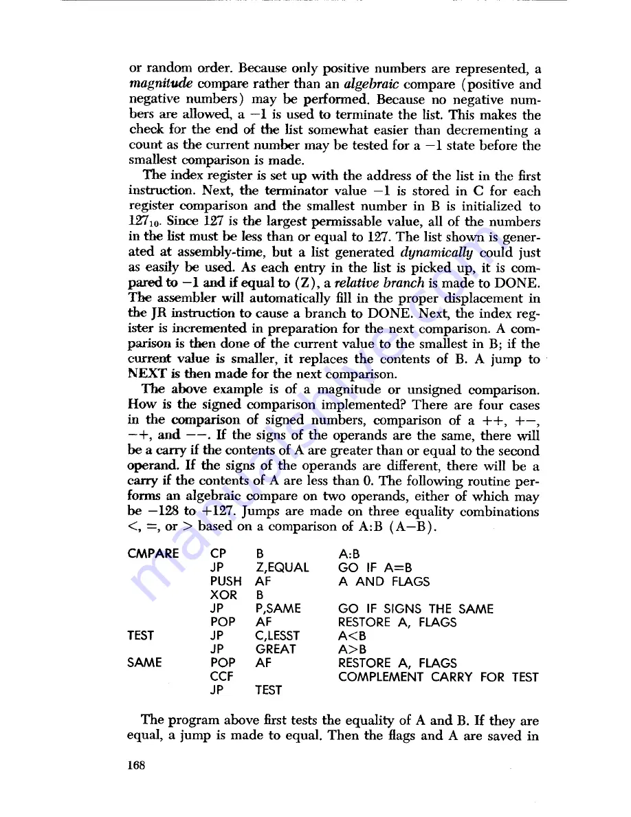 ZiLOG Z80 series Handbook Download Page 159