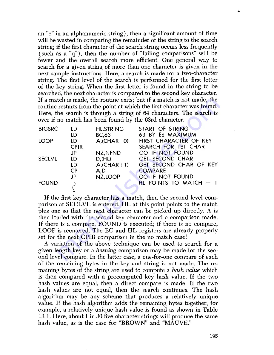 ZiLOG Z80 series Handbook Download Page 186