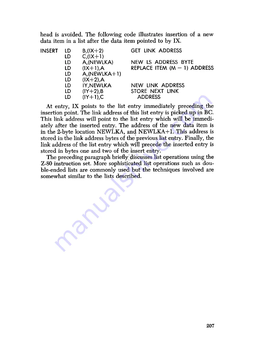 ZiLOG Z80 series Handbook Download Page 198