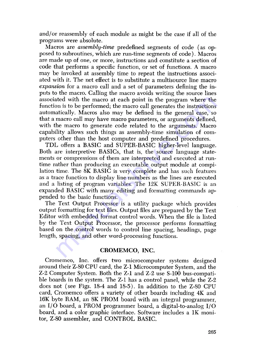 ZiLOG Z80 series Handbook Download Page 256