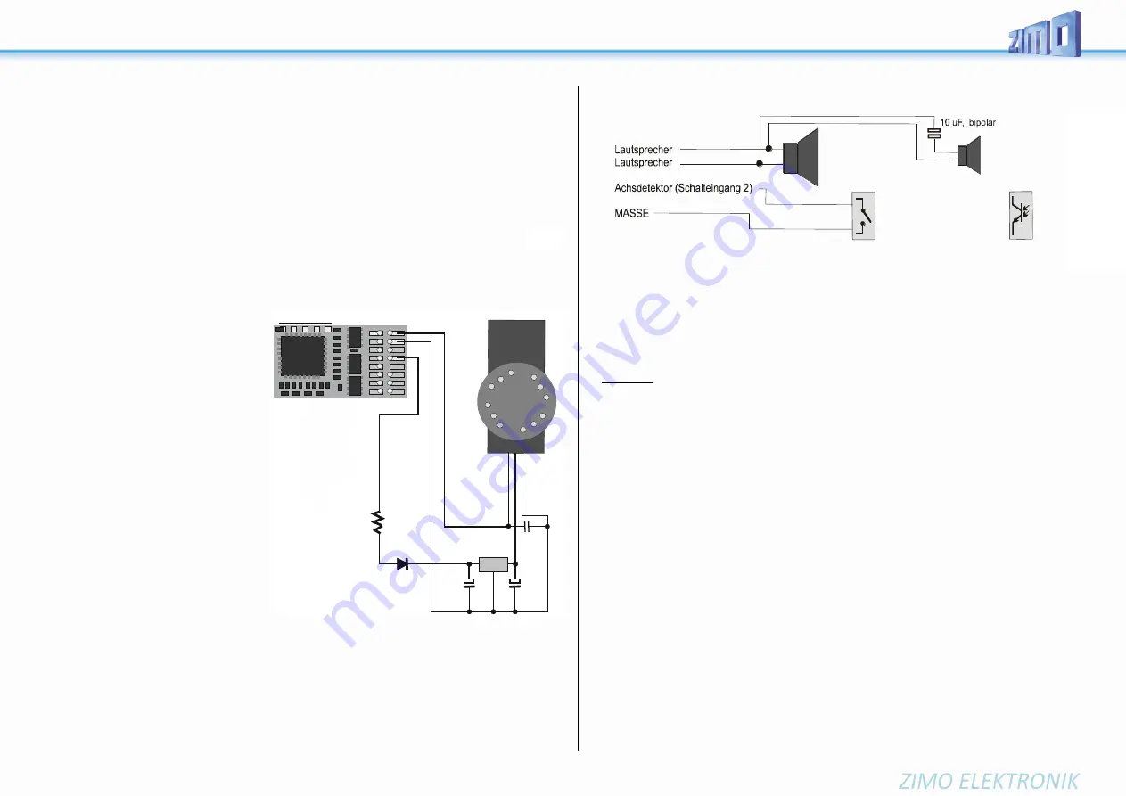 ZIMO MS450 Instruction Manual Download Page 63