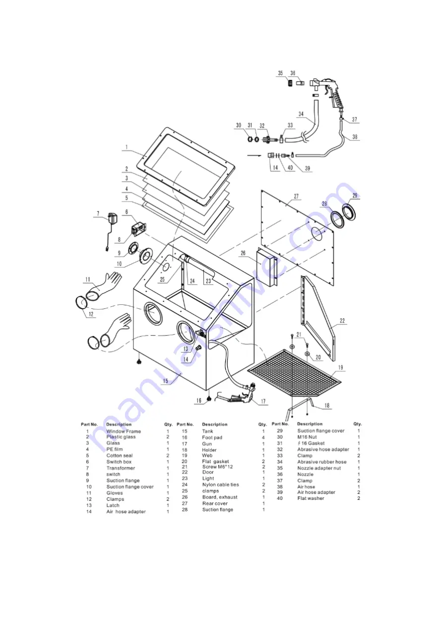 Zionair SB11A Assembly And User Instructions Manual Download Page 5