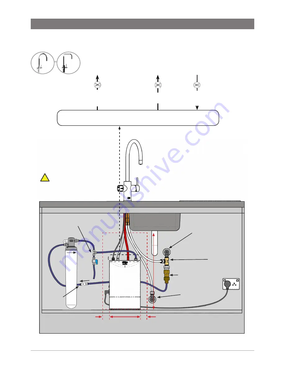 Zip HYDROTAP 2500UK Installation Instructions & User Manual Download Page 14