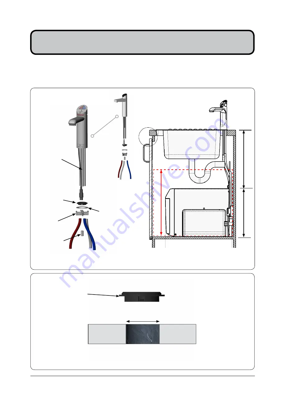 Zip HydroTap G4 Boiling, chilled sparkling... Installation Instructions Manual Download Page 12