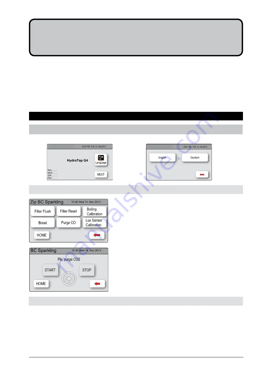 Zip HydroTap G4 Boiling, chilled sparkling... Installation Instructions Manual Download Page 34