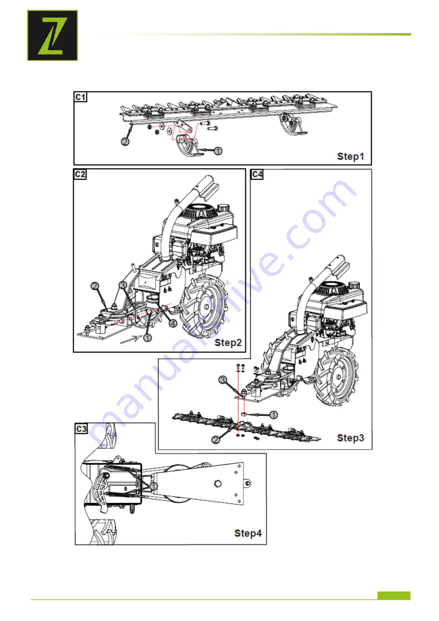 ZIPPER MASCHINEN ZI-BM870ECO User Manual Download Page 4