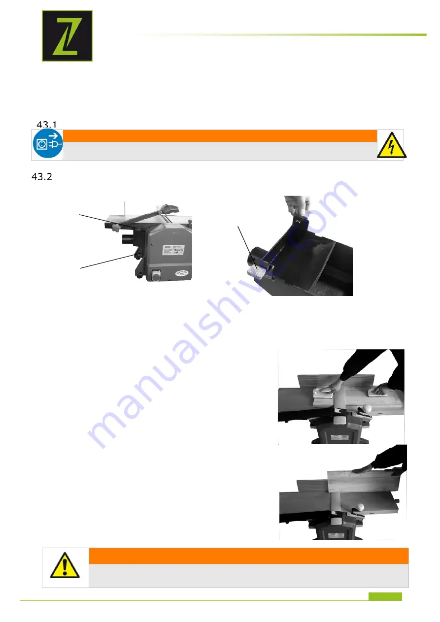 ZIPPER MASCHINEN ZI-HB305 User Manual Download Page 61