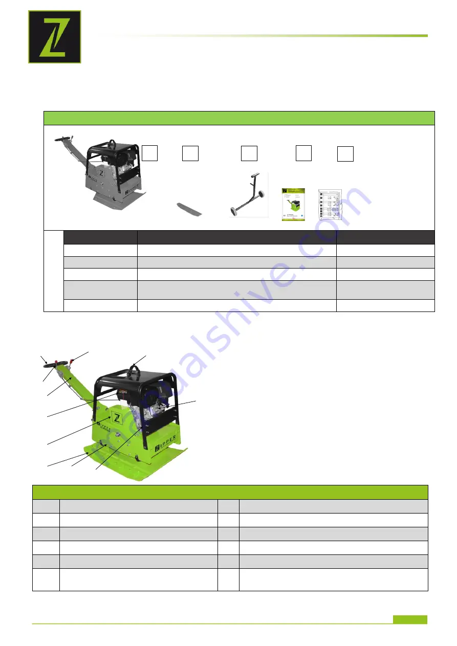 ZIPPER MASCHINEN ZI-RPE330G User Manual Download Page 5