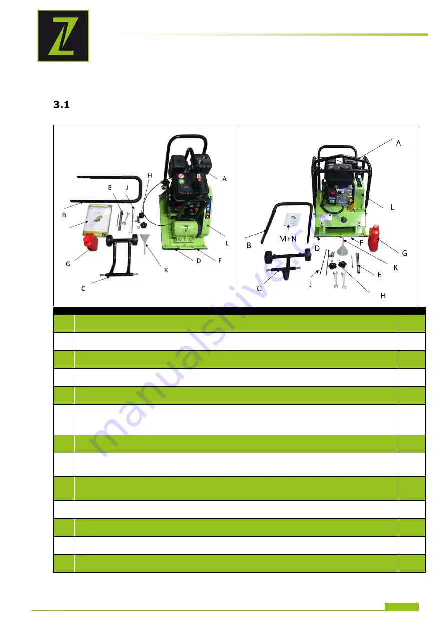 ZIPPER MASCHINEN ZI-RPE60C User Manual Download Page 8