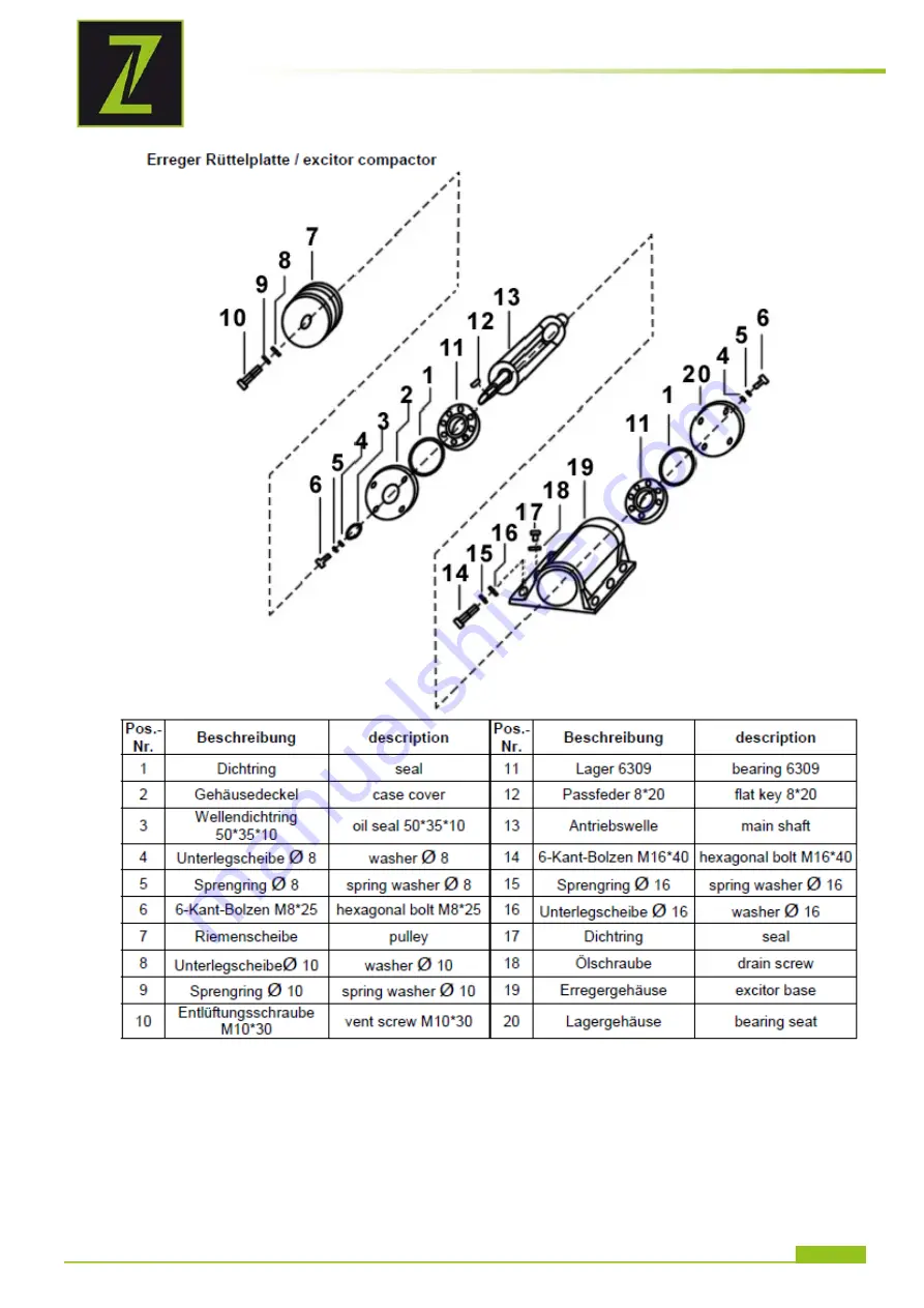 ZIPPER MASCHINEN ZI-RPE60C User Manual Download Page 95