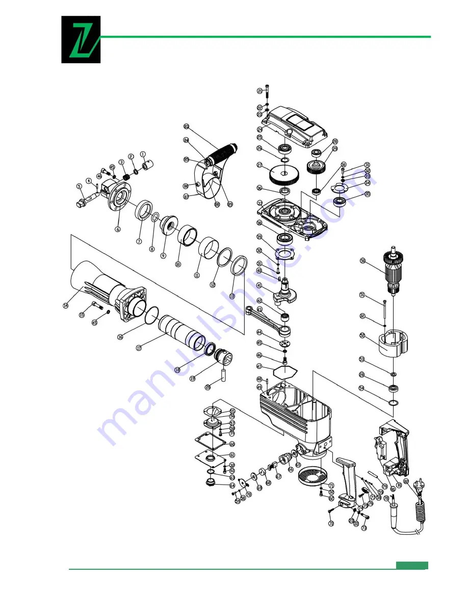 Zipper Mowers zi-abh1500 Manual Download Page 42