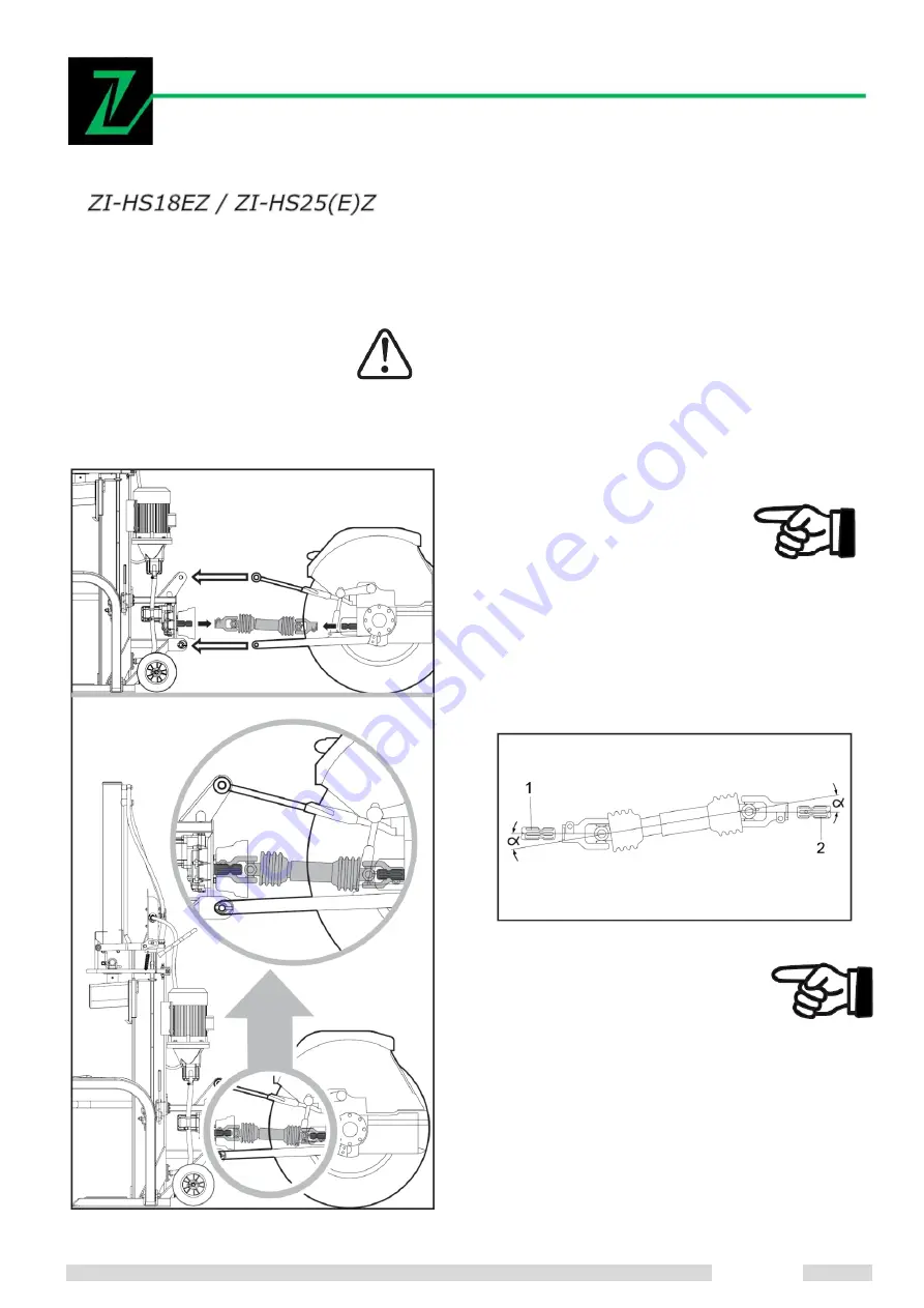 Zipper Mowers ZI-HS18EZ Operation Manual Download Page 16