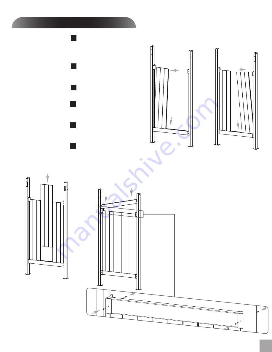 Zippity Hampton Outdoor Vinyl Shower Kit Скачать руководство пользователя страница 11