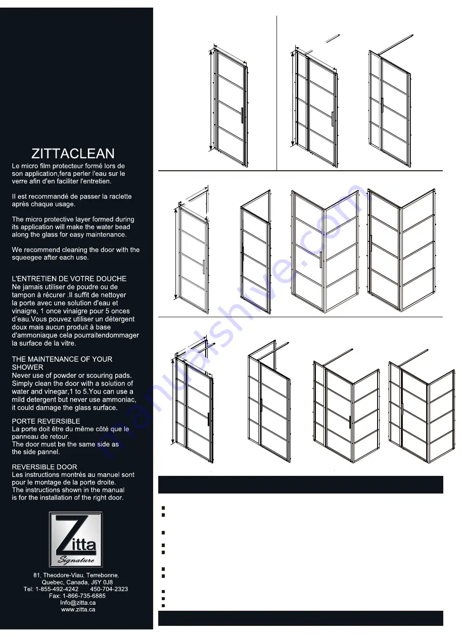 Zitta Materia 32 Installation Manual Download Page 1