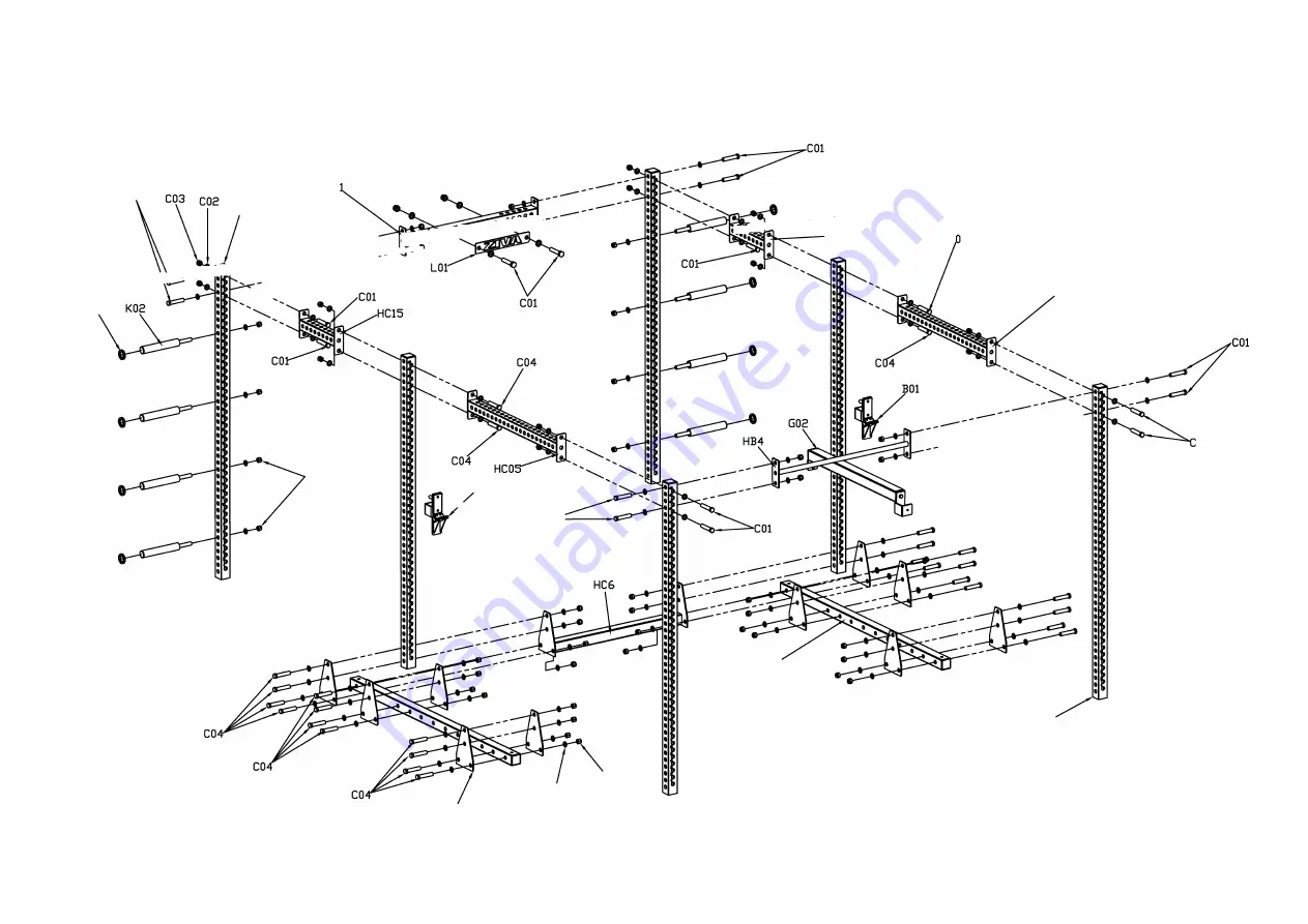 ziva XP POWER RACK W STORAGE User Manual Download Page 6