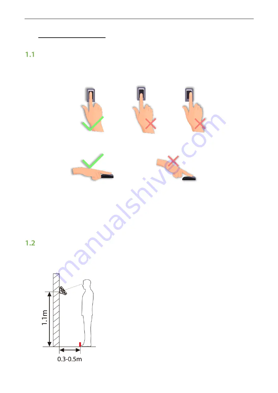 ZKTeco FA2000 User Manual Download Page 7