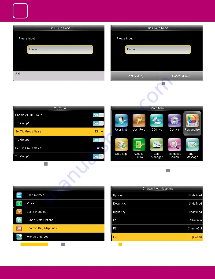 ZKTeco iClock 885 User Manual Download Page 103