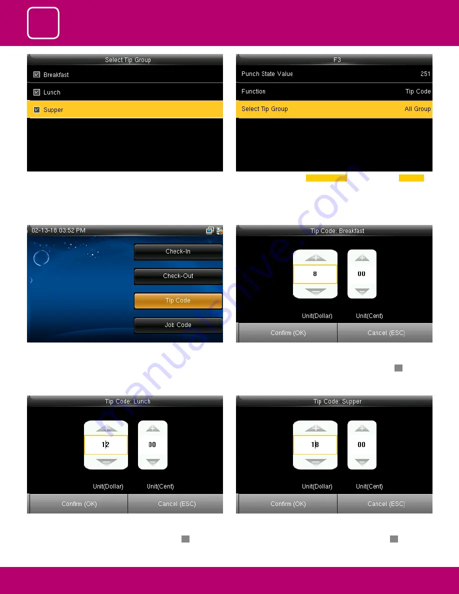 ZKTeco iClock 885 User Manual Download Page 105