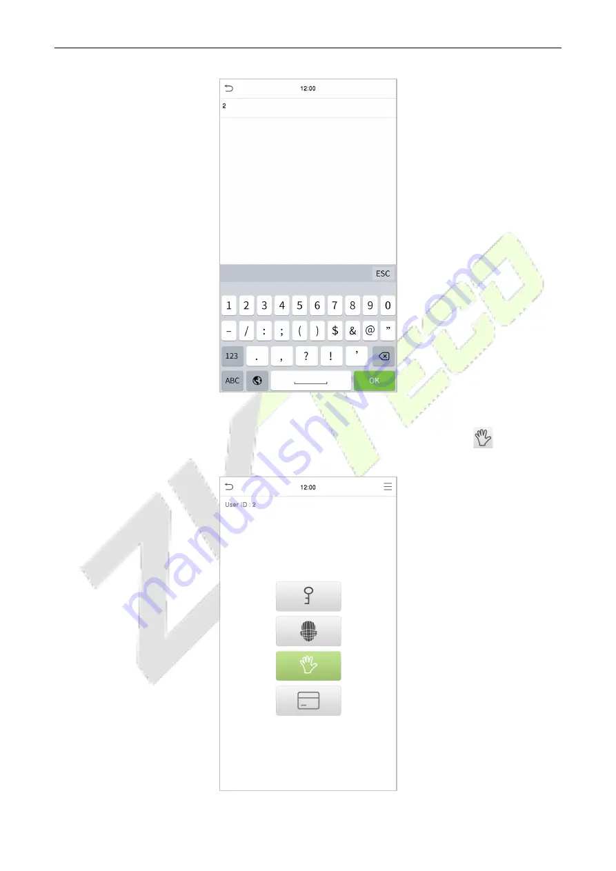 ZKTeco SpeedFace M4 User Manual Download Page 14