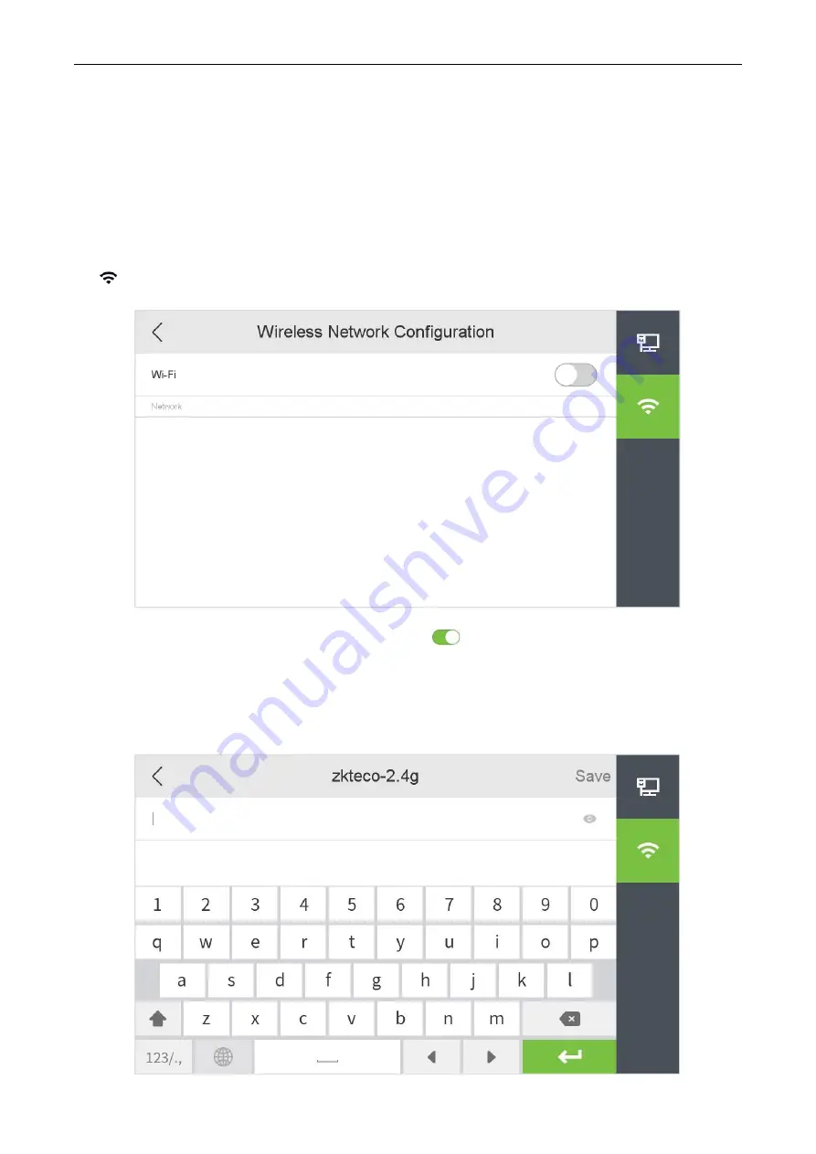 ZKTeco VT07-B01-W User Manual Download Page 20