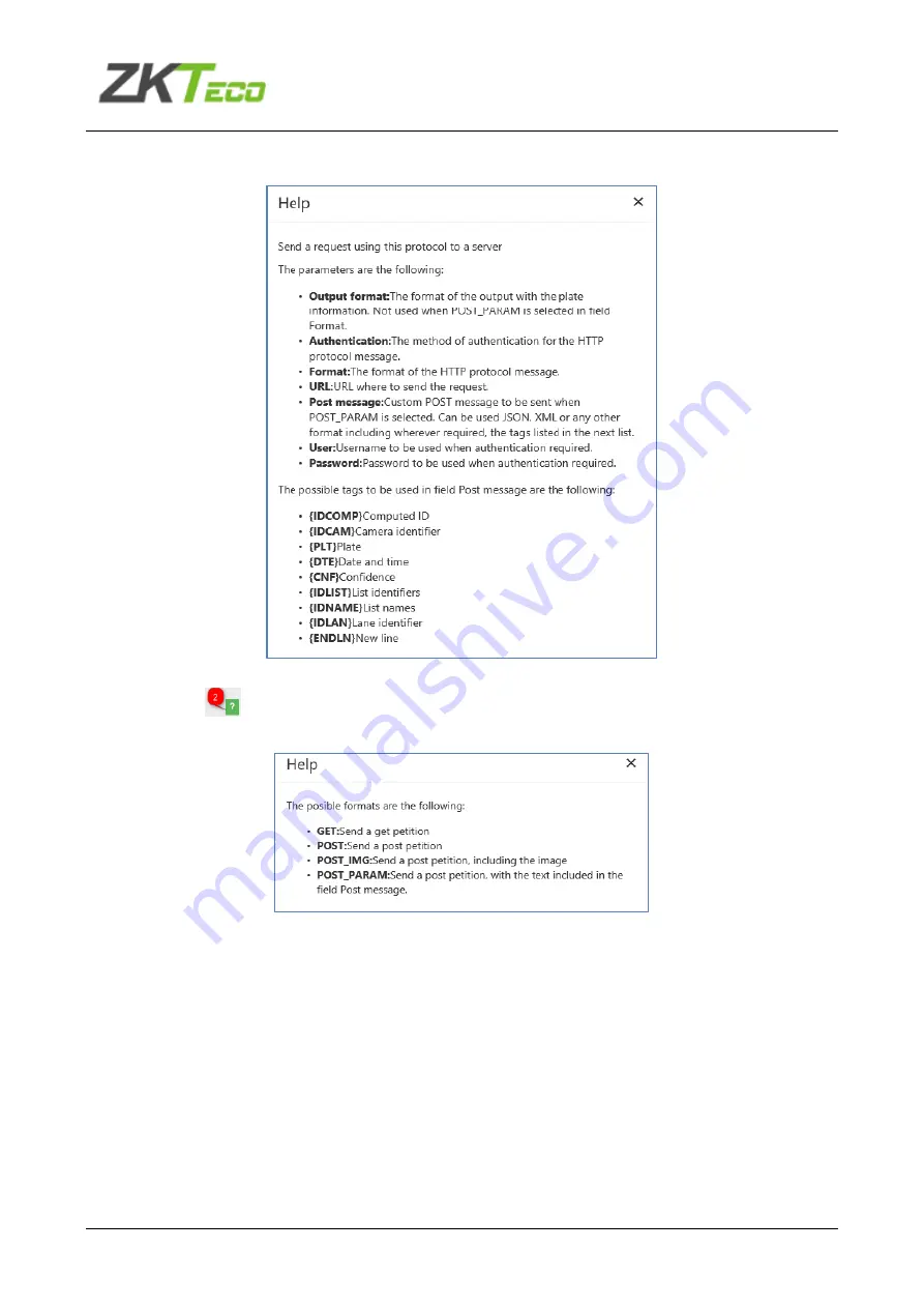 ZKTeco ZK-LPR Car ID User Manual Download Page 30