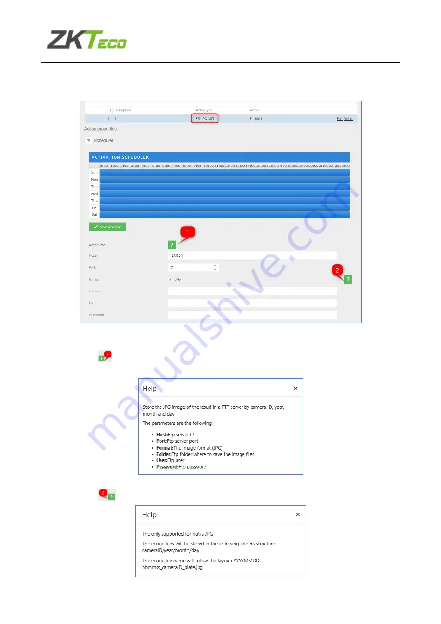 ZKTeco ZK-LPR Car ID User Manual Download Page 36