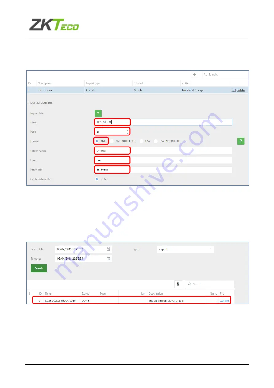 ZKTeco ZK-LPR Car ID User Manual Download Page 71