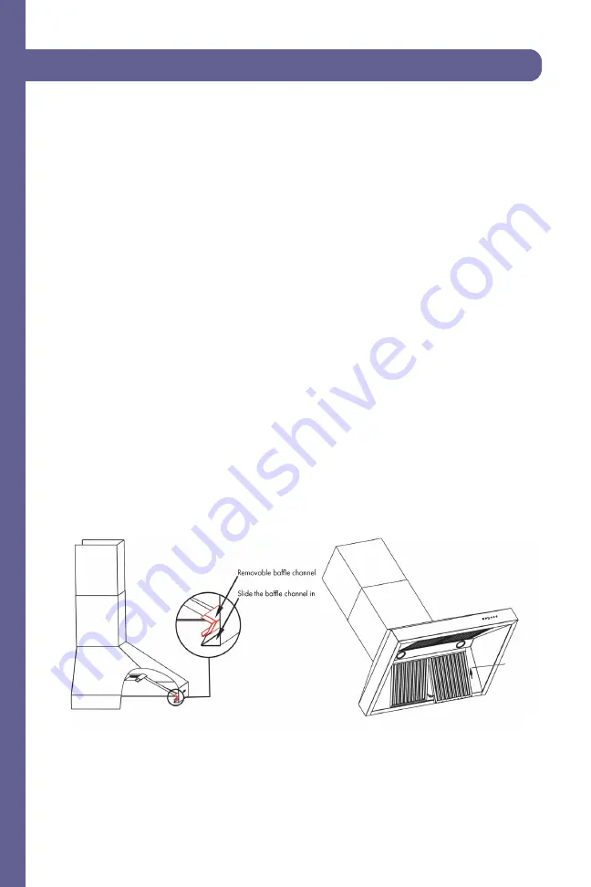 Zline 432-30 Installation Manual And User'S Manual Download Page 40