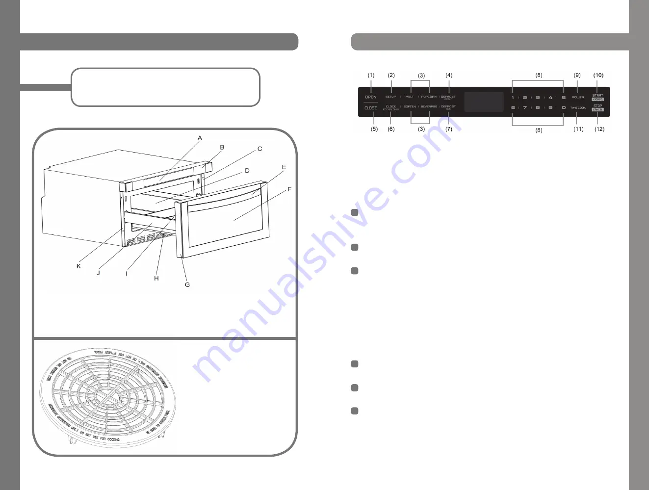 Zline EM034DW1 Installation Manual And User Manaul Download Page 5