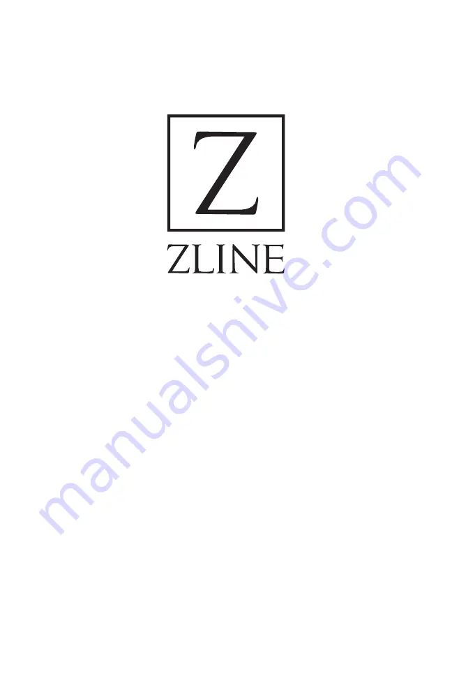 Zline RGB36 Installation Manual And User'S Manual Download Page 40