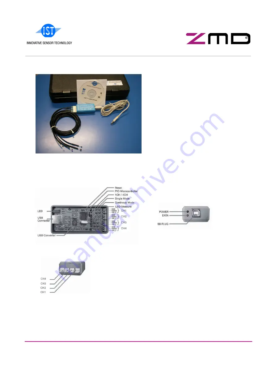 ZMD TSic LABkit User Manual And Technical Description Download Page 2