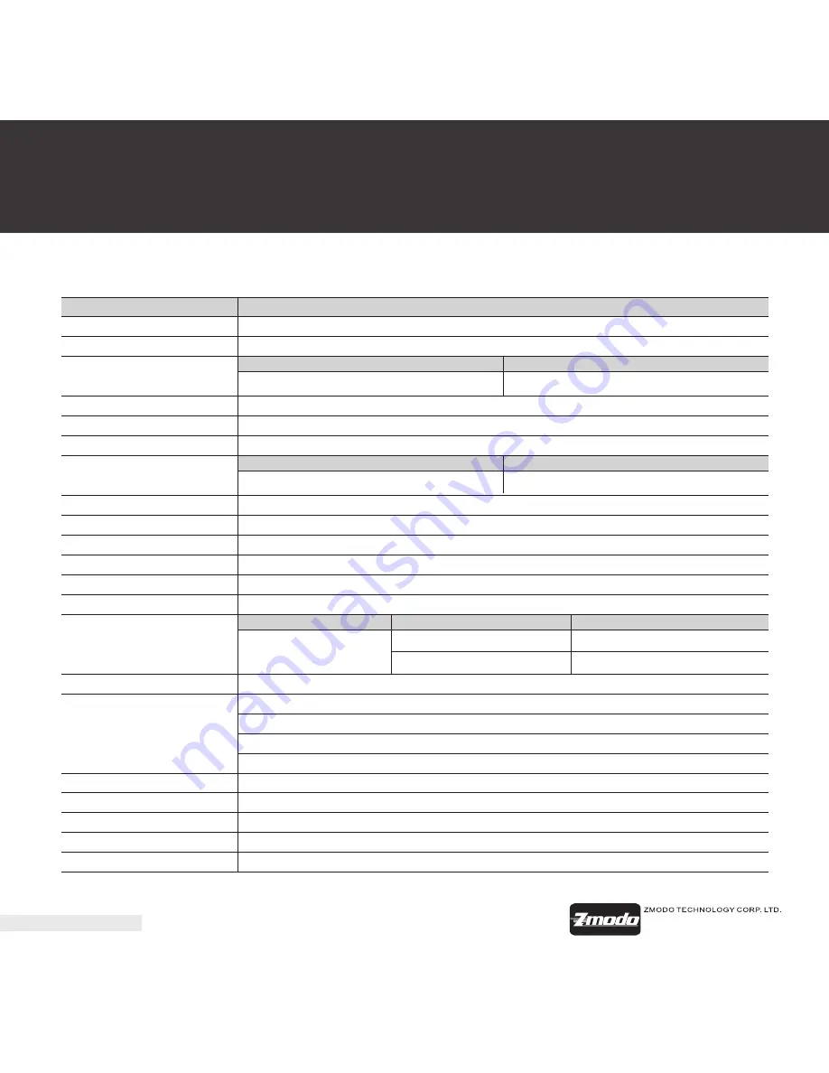 ZMODO CM-S26322BG User Manual Download Page 8