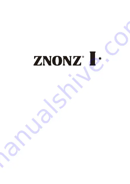 Znonz I Owner'S Manual Download Page 1