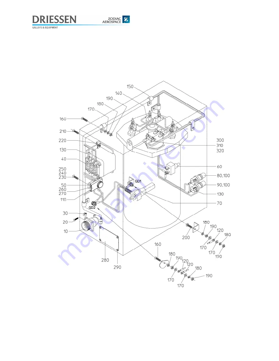 Zodiac Aerospace 1010099-6 Maintenance Manual Download Page 58