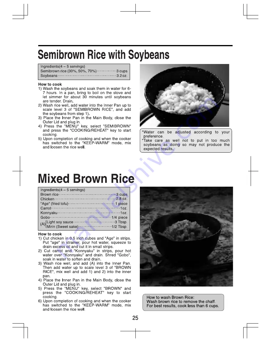 Zojirushi NH-VBC18 Operating Instructions Manual Download Page 26