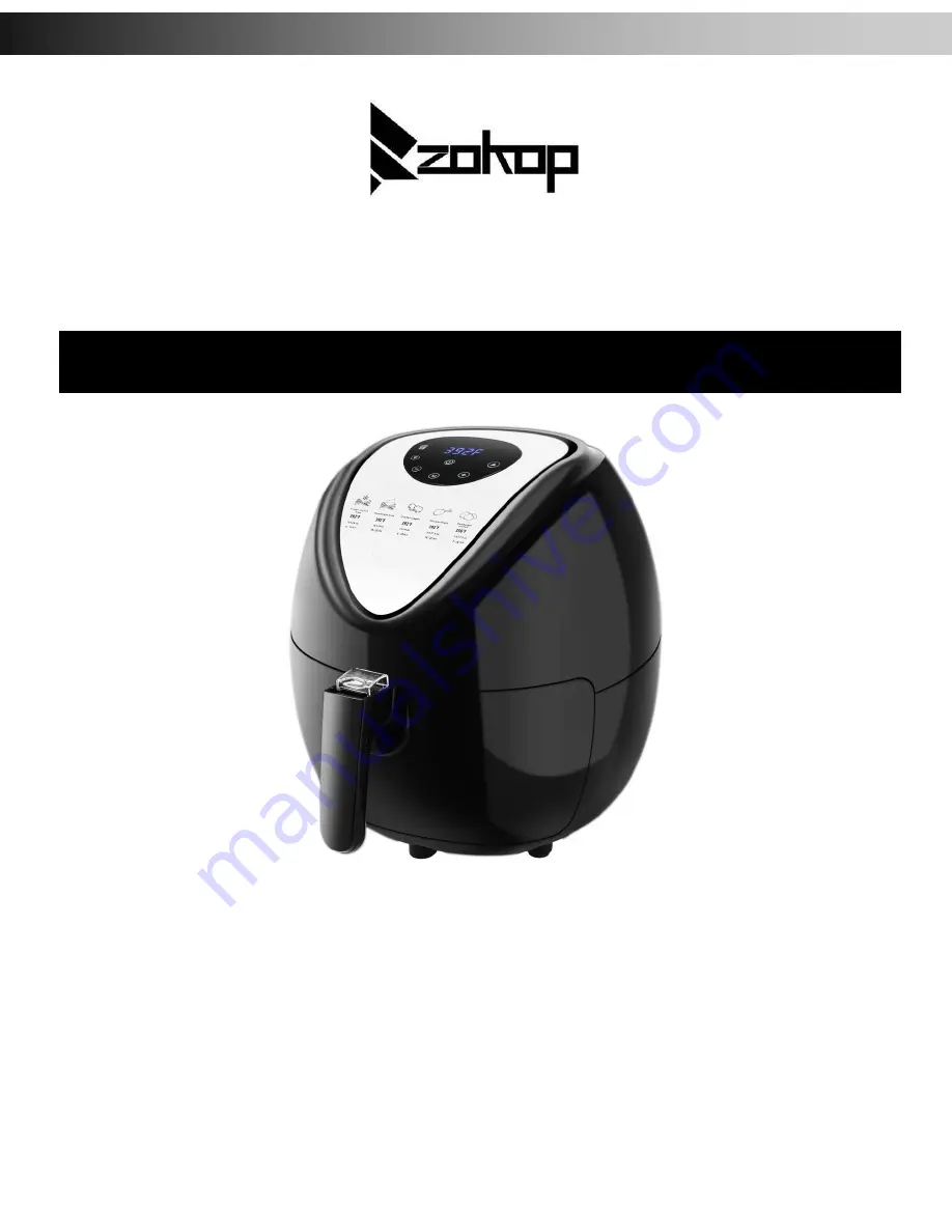 Zokop KAF1800P-D1 User Manual Download Page 1