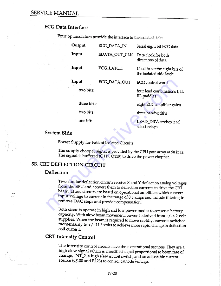 ZOLL PD 1400 Service Manual Download Page 78