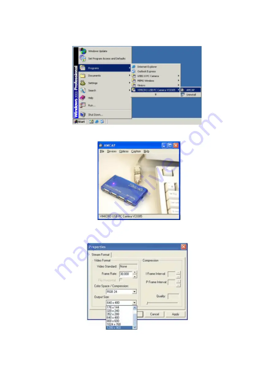 Zonet ZVC7100 User Manual Download Page 8