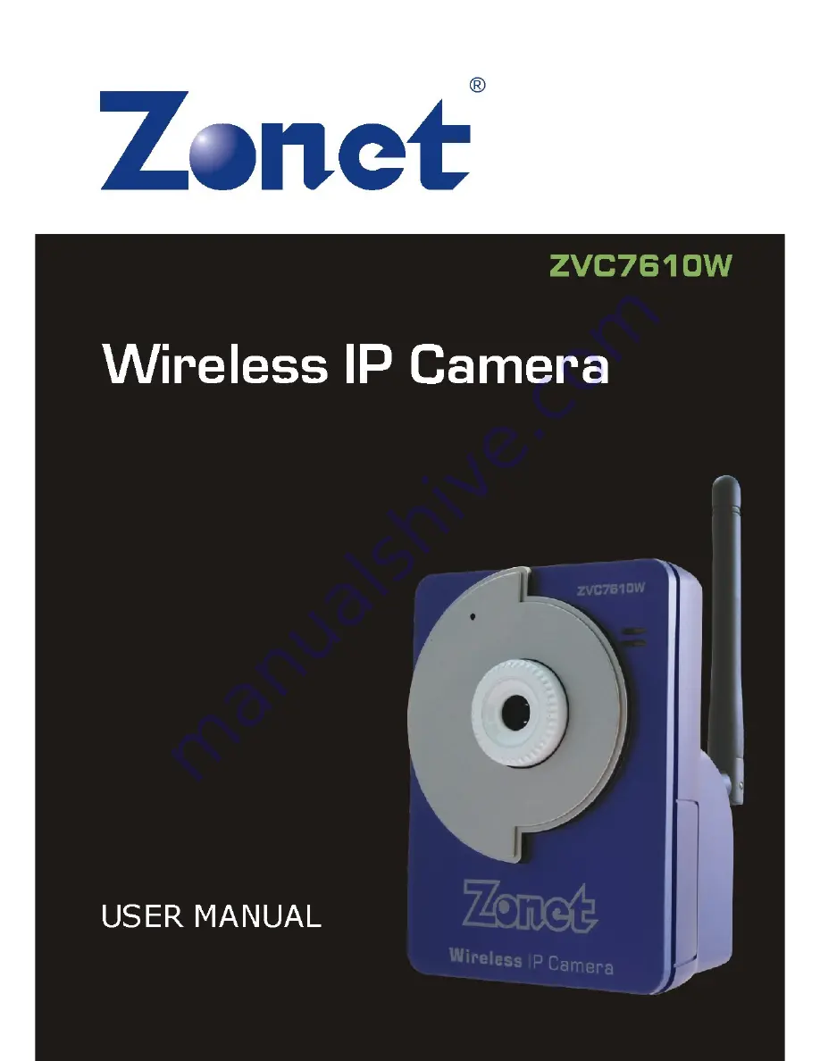 Zonet ZVC7610W Скачать руководство пользователя страница 1