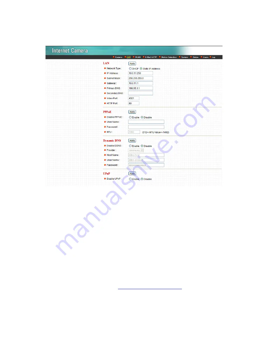 Zonet ZVC7611 User Manual Download Page 45