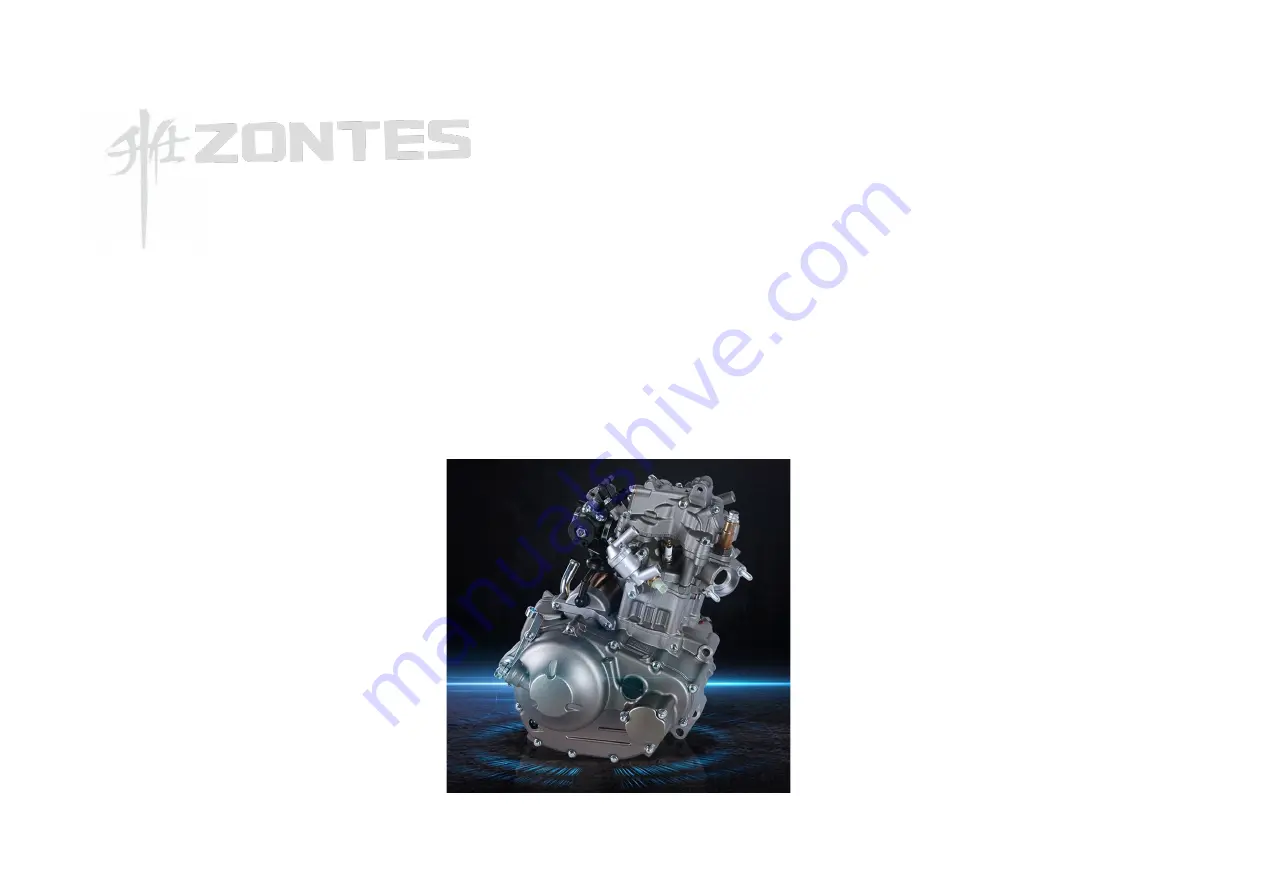 Zontes Euro V ZT152 Service Manual Download Page 1