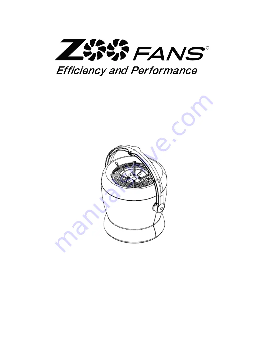 Zoo Fans H60-EC Скачать руководство пользователя страница 1