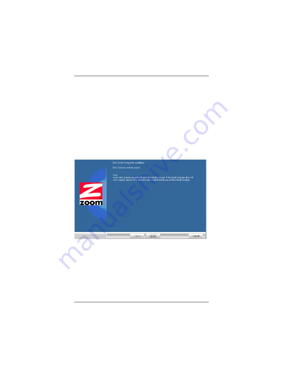 Zoom 1077 Series User Manual Download Page 6