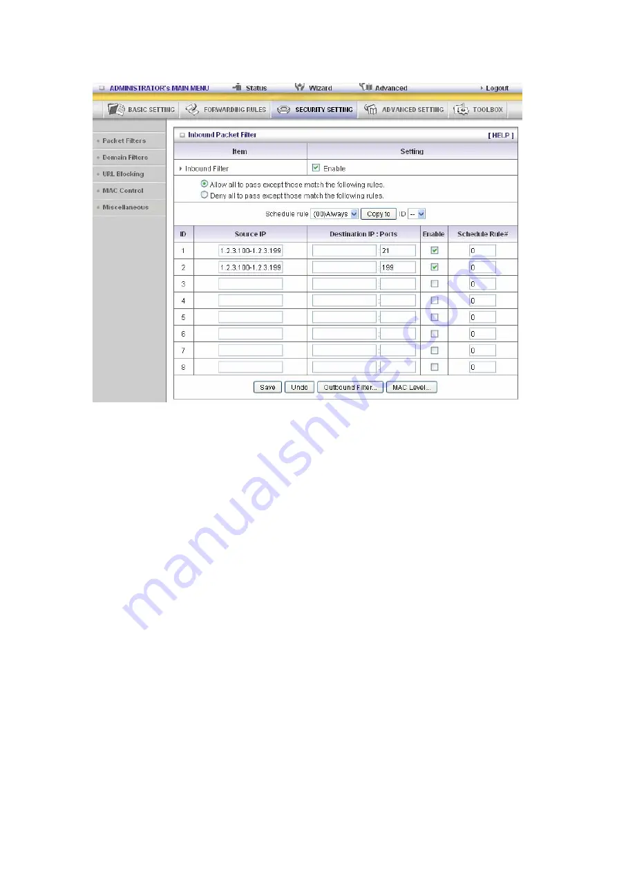 Zoom 4403 X Y Series Скачать руководство пользователя страница 44