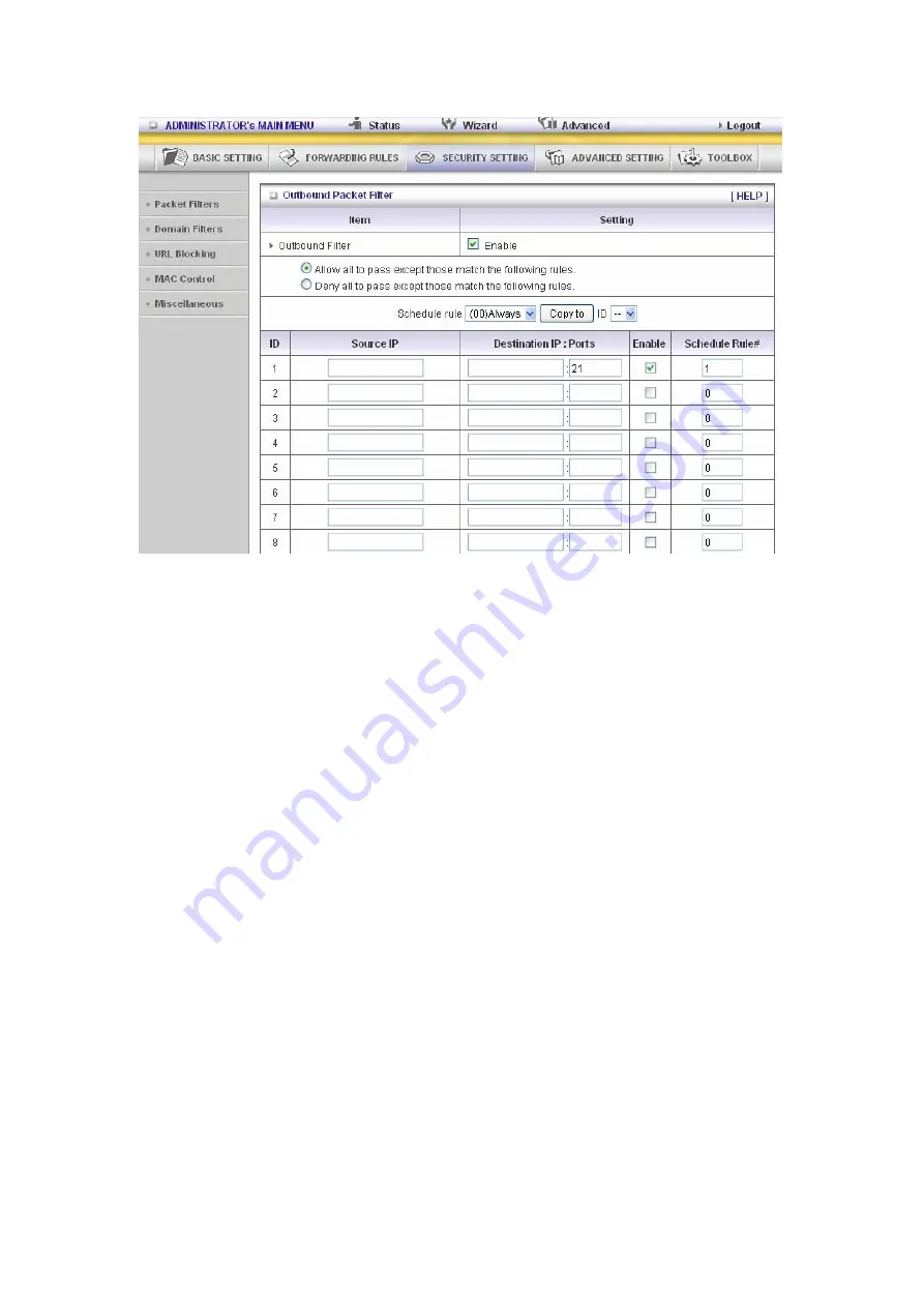 Zoom 4403 X Y Series User Manual Download Page 64