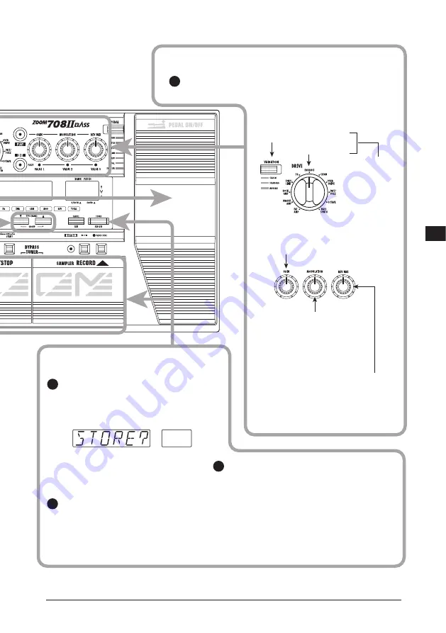 Zoom 708II Bass Скачать руководство пользователя страница 9