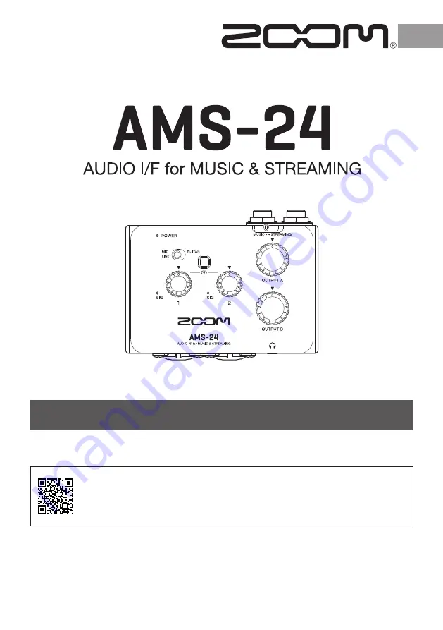 Zoom AMS-24 Quicktour Download Page 1