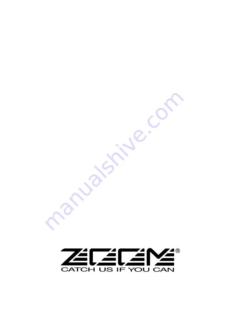 Zoom GFX-8 Operation Manual Download Page 44