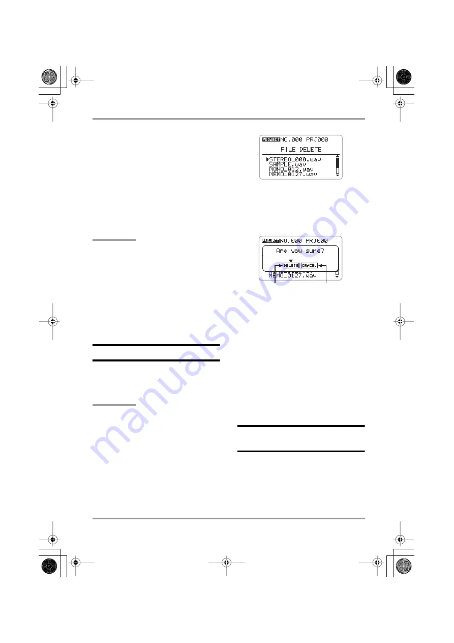 Zoom Handy Recorder H4 Operation Manual Download Page 73