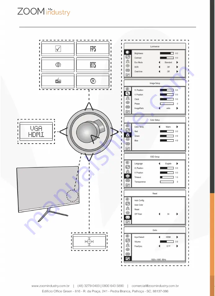 Zoom Hard'Vision 22CHV Скачать руководство пользователя страница 5